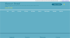 Desktop Screenshot of myhanoverdental.com